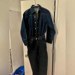 Zara / Denim Jump Suit